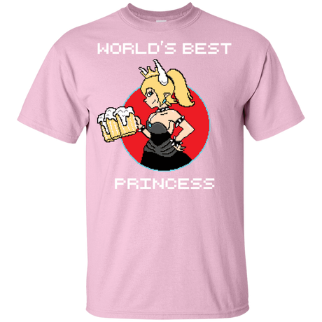 T-Shirts Light Pink / YXS World's Best Princess Youth T-Shirt