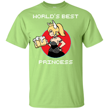 T-Shirts Mint Green / YXS World's Best Princess Youth T-Shirt