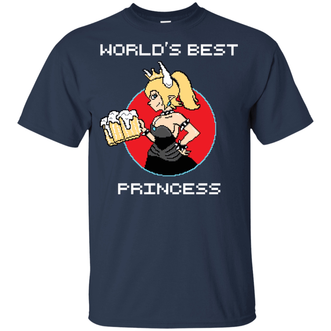 T-Shirts Navy / YXS World's Best Princess Youth T-Shirt