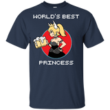 T-Shirts Navy / YXS World's Best Princess Youth T-Shirt