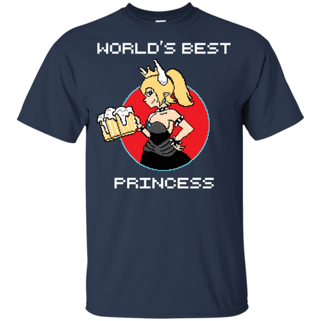 T-Shirts Navy / YXS World's Best Princess Youth T-Shirt