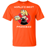 T-Shirts Orange / YXS World's Best Princess Youth T-Shirt