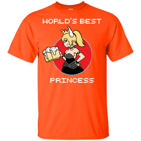 T-Shirts Orange / YXS World's Best Princess Youth T-Shirt