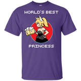 T-Shirts Purple / YXS World's Best Princess Youth T-Shirt