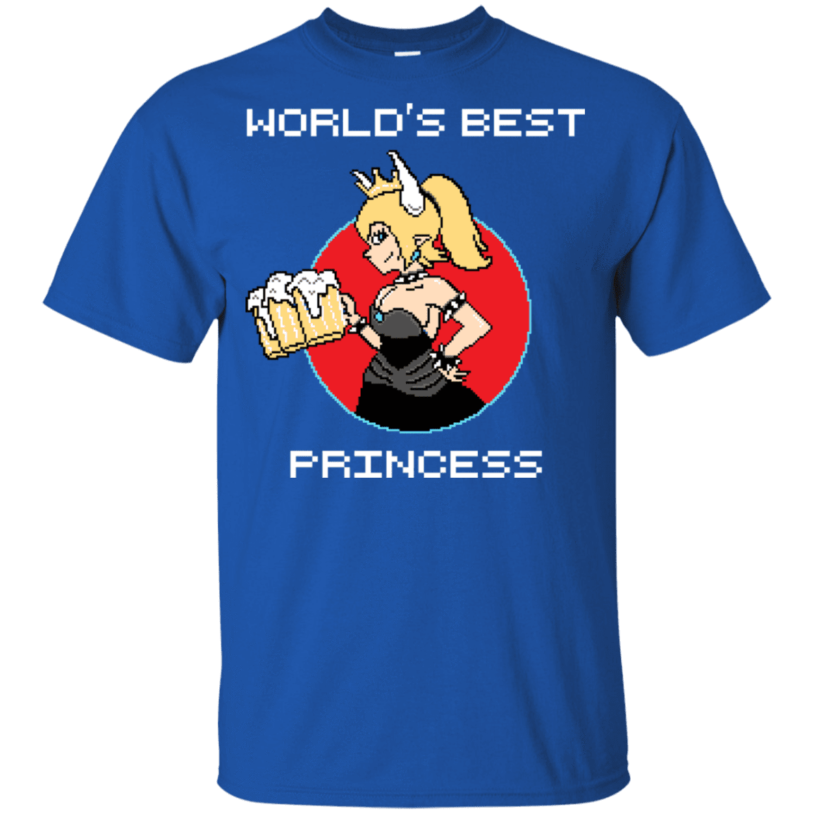 T-Shirts Royal / YXS World's Best Princess Youth T-Shirt