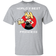 T-Shirts Sport Grey / YXS World's Best Princess Youth T-Shirt