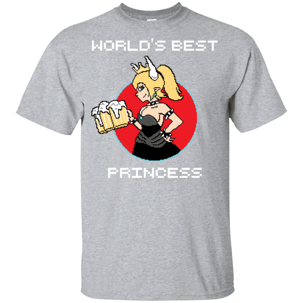 T-Shirts Sport Grey / YXS World's Best Princess Youth T-Shirt