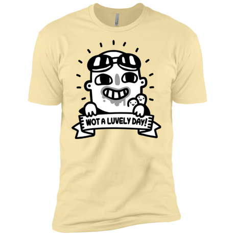 T-Shirts Banana Cream / X-Small Wot A Luvely Day Men's Premium T-Shirt