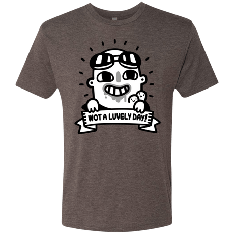 T-Shirts Macchiato / Small Wot A Luvely Day Men's Triblend T-Shirt