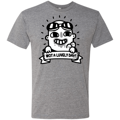 T-Shirts Premium Heather / Small Wot A Luvely Day Men's Triblend T-Shirt