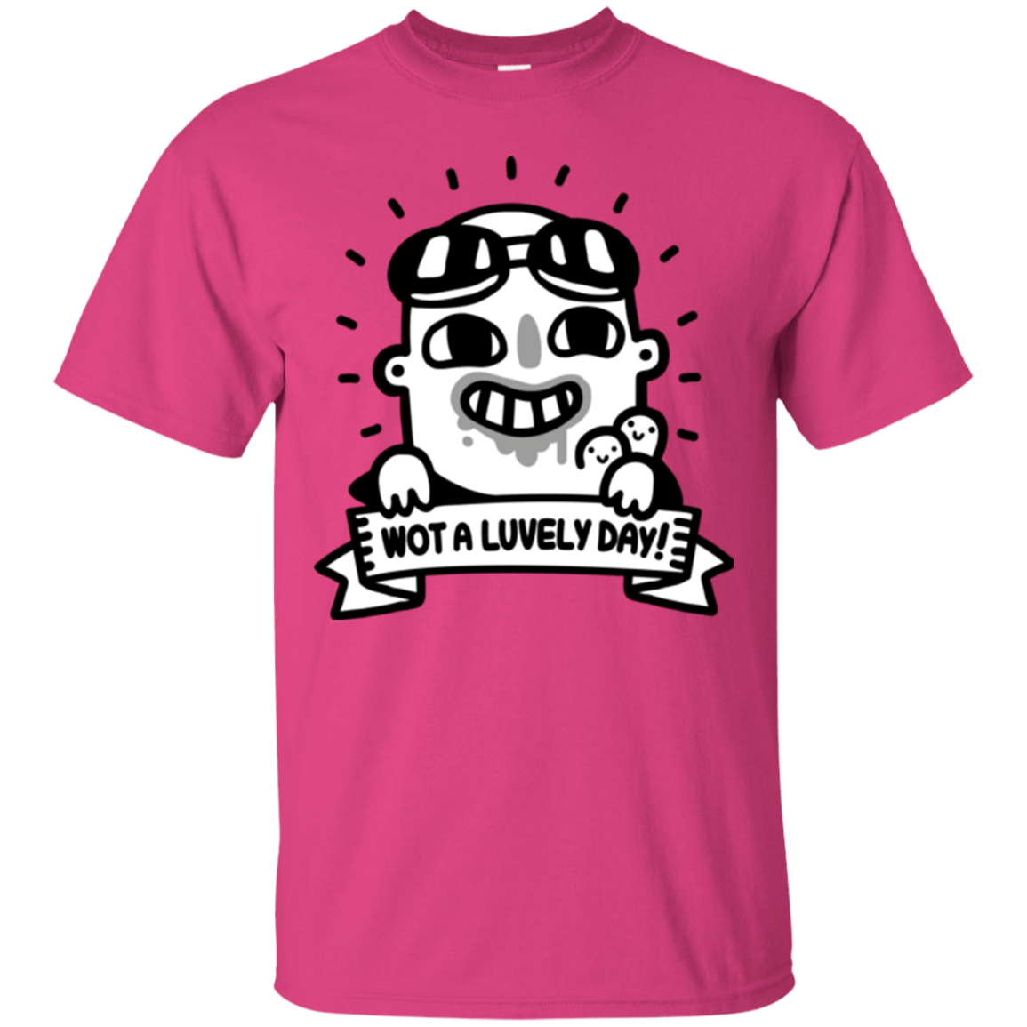 T-Shirts Heliconia / Small Wot A Luvely Day T-Shirt