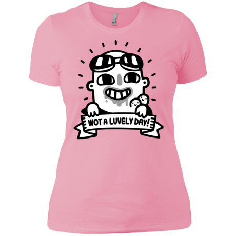 T-Shirts Light Pink / X-Small Wot A Luvely Day Women's Premium T-Shirt