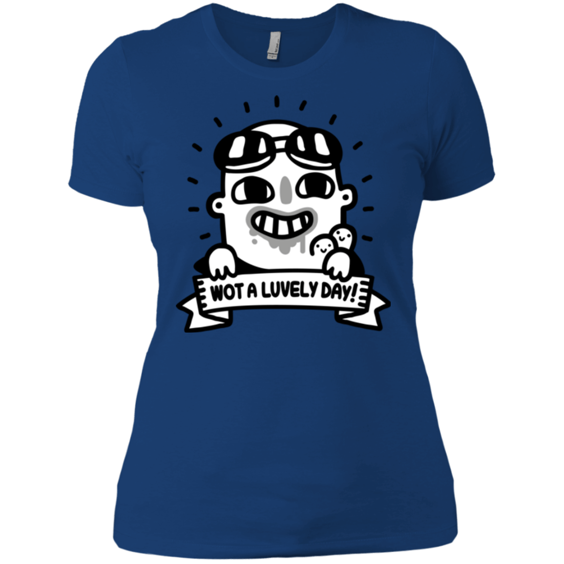 T-Shirts Royal / X-Small Wot A Luvely Day Women's Premium T-Shirt