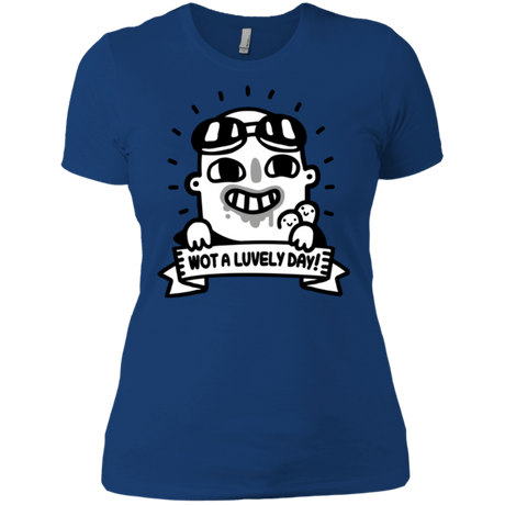 T-Shirts Royal / X-Small Wot A Luvely Day Women's Premium T-Shirt