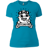 T-Shirts Turquoise / X-Small Wot A Luvely Day Women's Premium T-Shirt