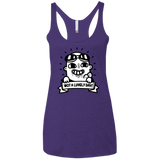 T-Shirts Purple Rush / X-Small Wot A Luvely Day Women's Triblend Racerback Tank