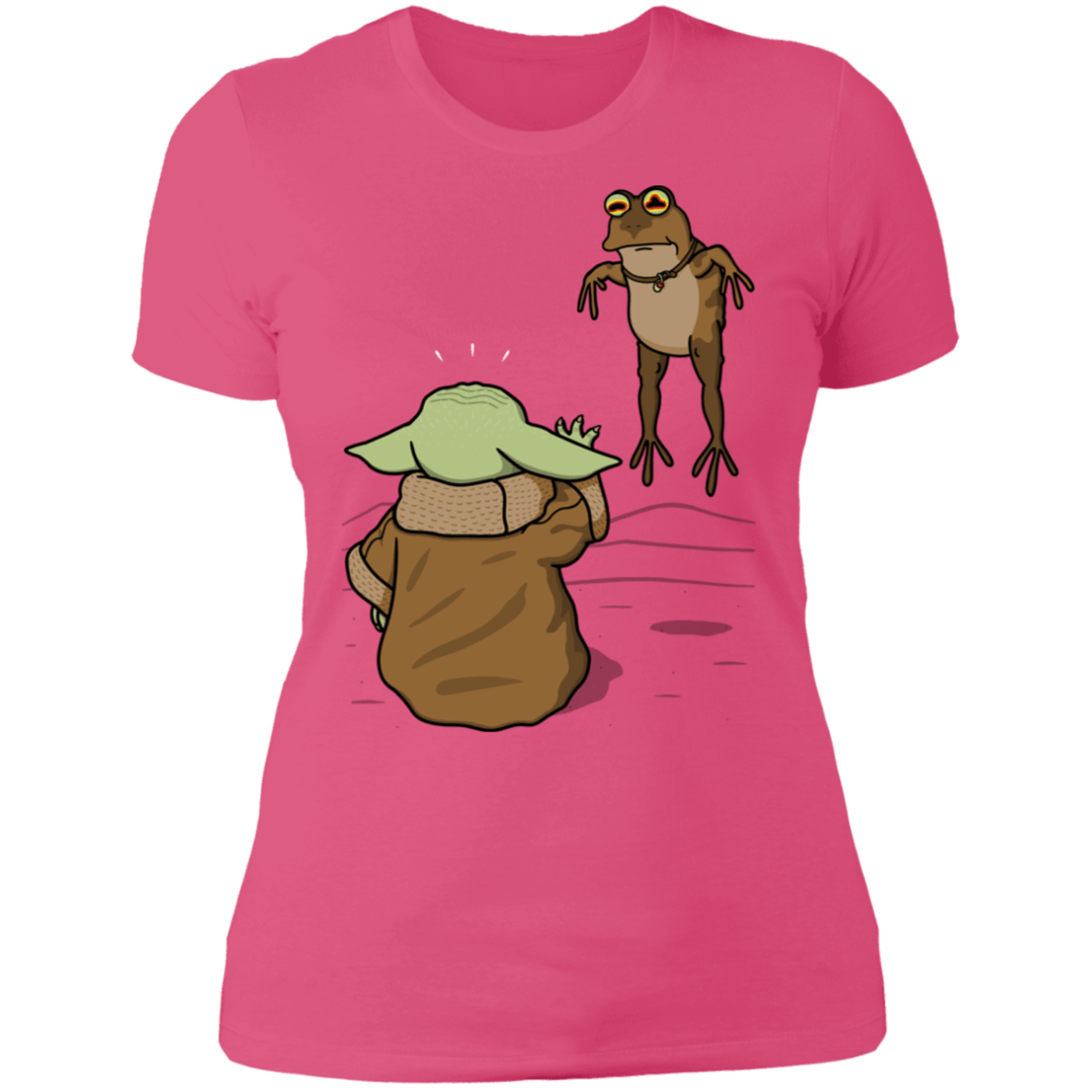 T-Shirts Hot Pink / S Wrong Toad Women's Premium T-Shirt