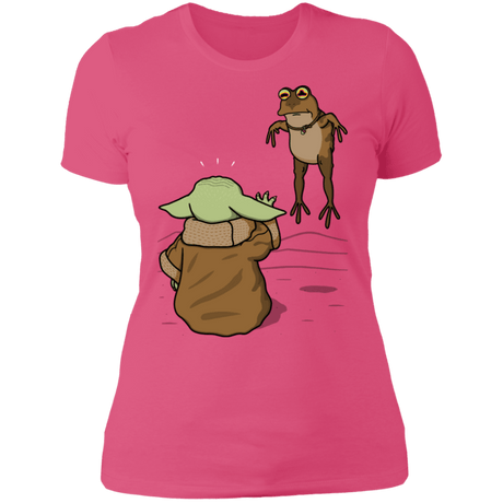 T-Shirts Hot Pink / S Wrong Toad Women's Premium T-Shirt