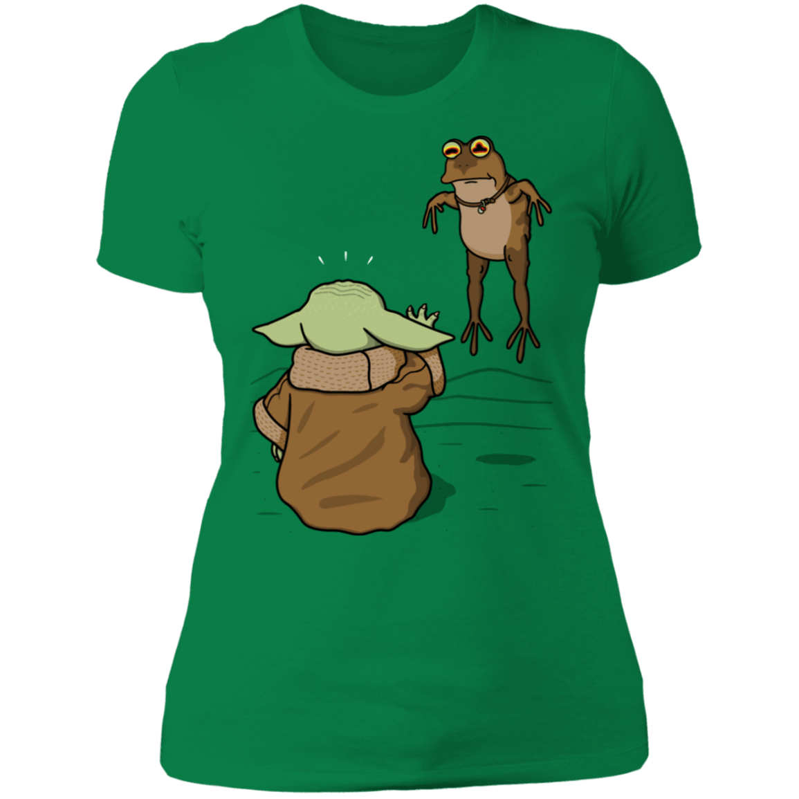 T-Shirts Kelly Green / S Wrong Toad Women's Premium T-Shirt