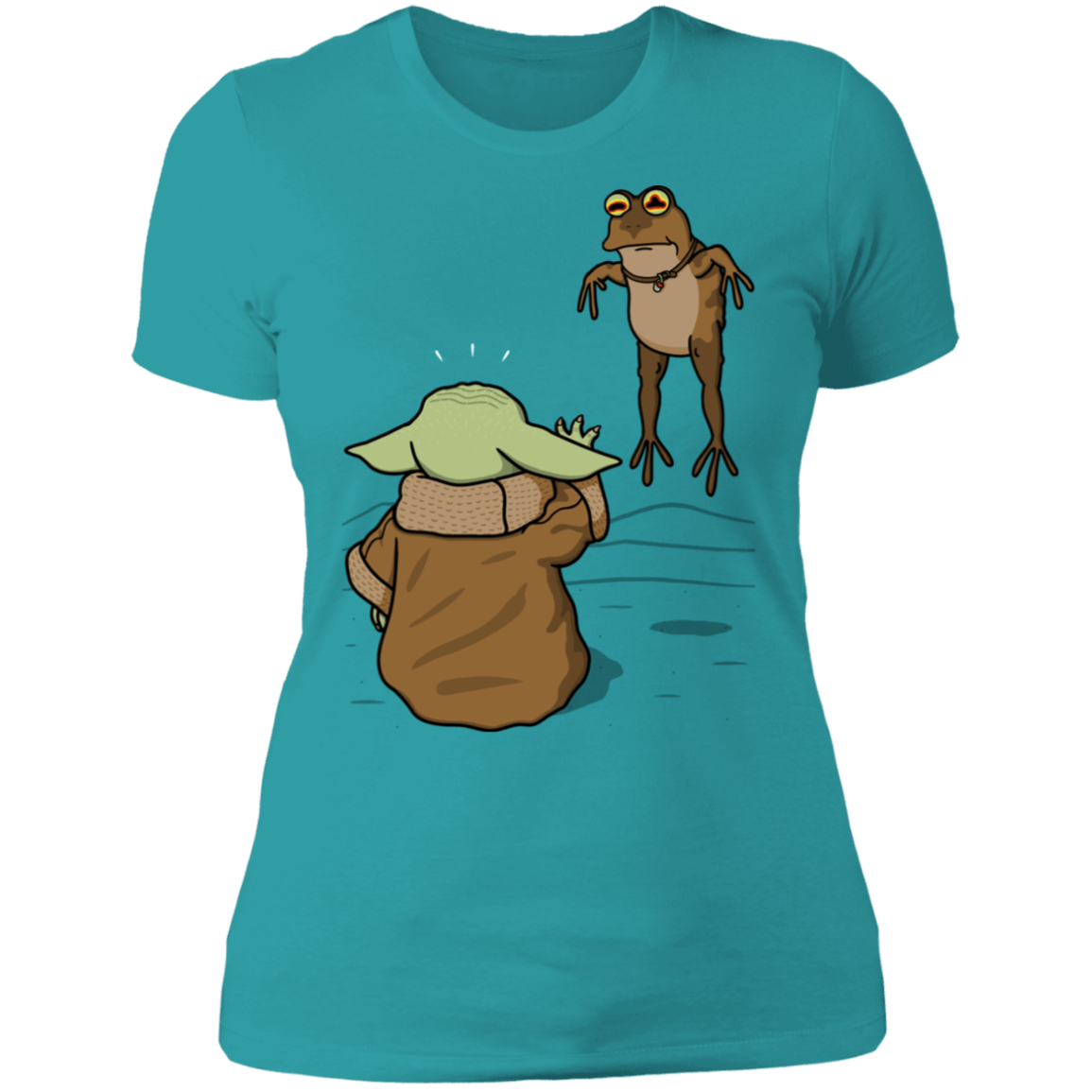 T-Shirts Tahiti Blue / S Wrong Toad Women's Premium T-Shirt