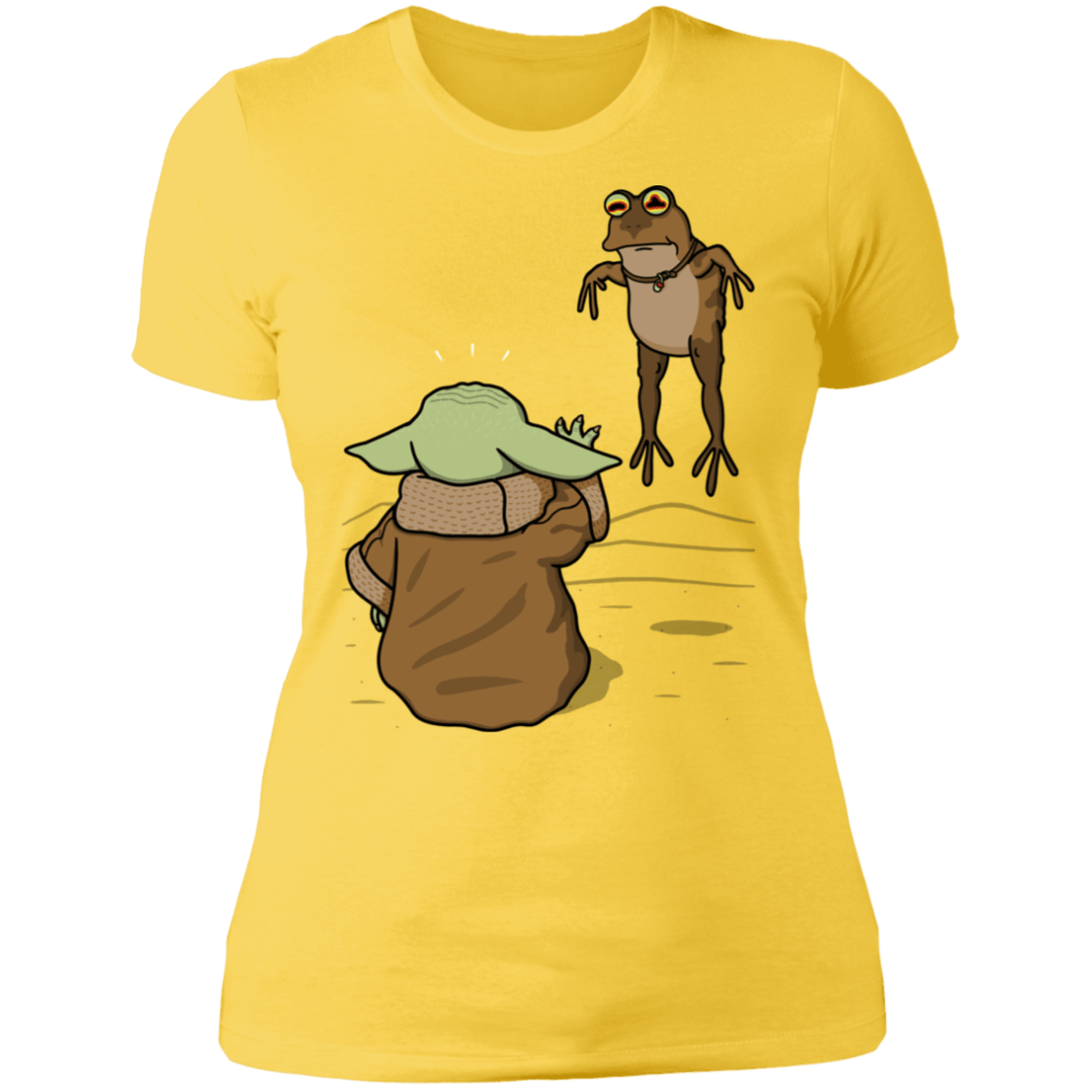 T-Shirts Vibrant Yellow / S Wrong Toad Women's Premium T-Shirt