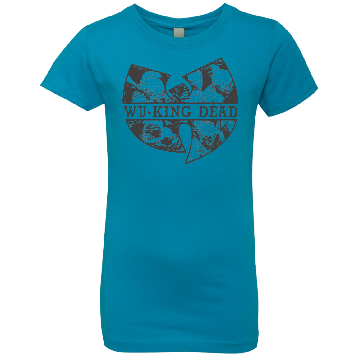 T-Shirts Turquoise / YXS WU KING DEAD Girls Premium T-Shirt