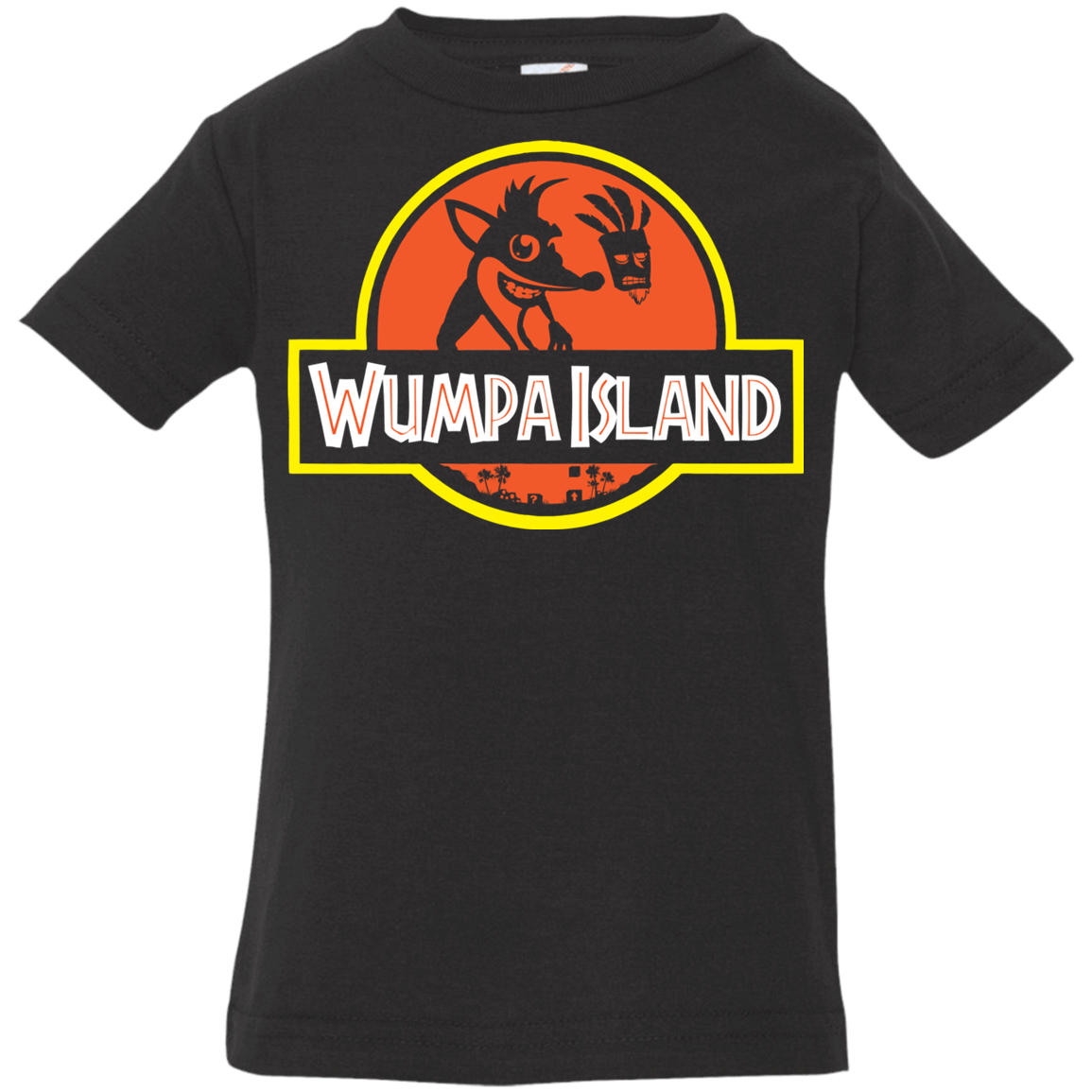 T-Shirts Black / 6 Months Wumpa Island Infant Premium T-Shirt