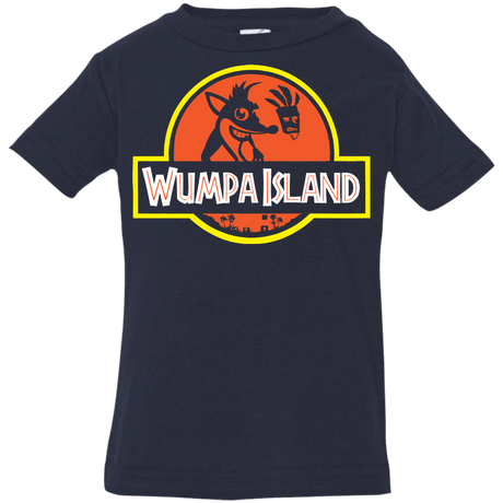 T-Shirts Navy / 6 Months Wumpa Island Infant Premium T-Shirt