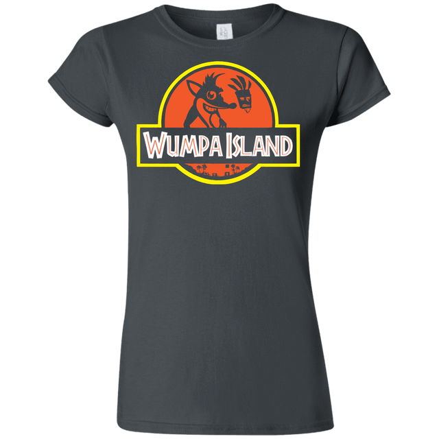 T-Shirts Charcoal / S Wumpa Island Junior Slimmer-Fit T-Shirt