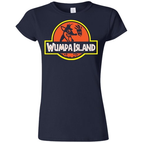 T-Shirts Navy / S Wumpa Island Junior Slimmer-Fit T-Shirt