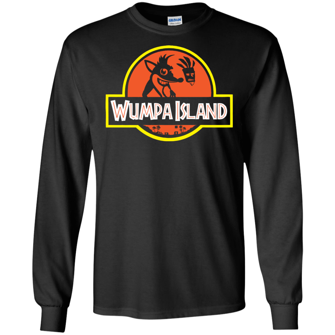 Wumpa Island Men's Long Sleeve T-Shirt