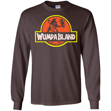 Wumpa Island Men's Long Sleeve T-Shirt