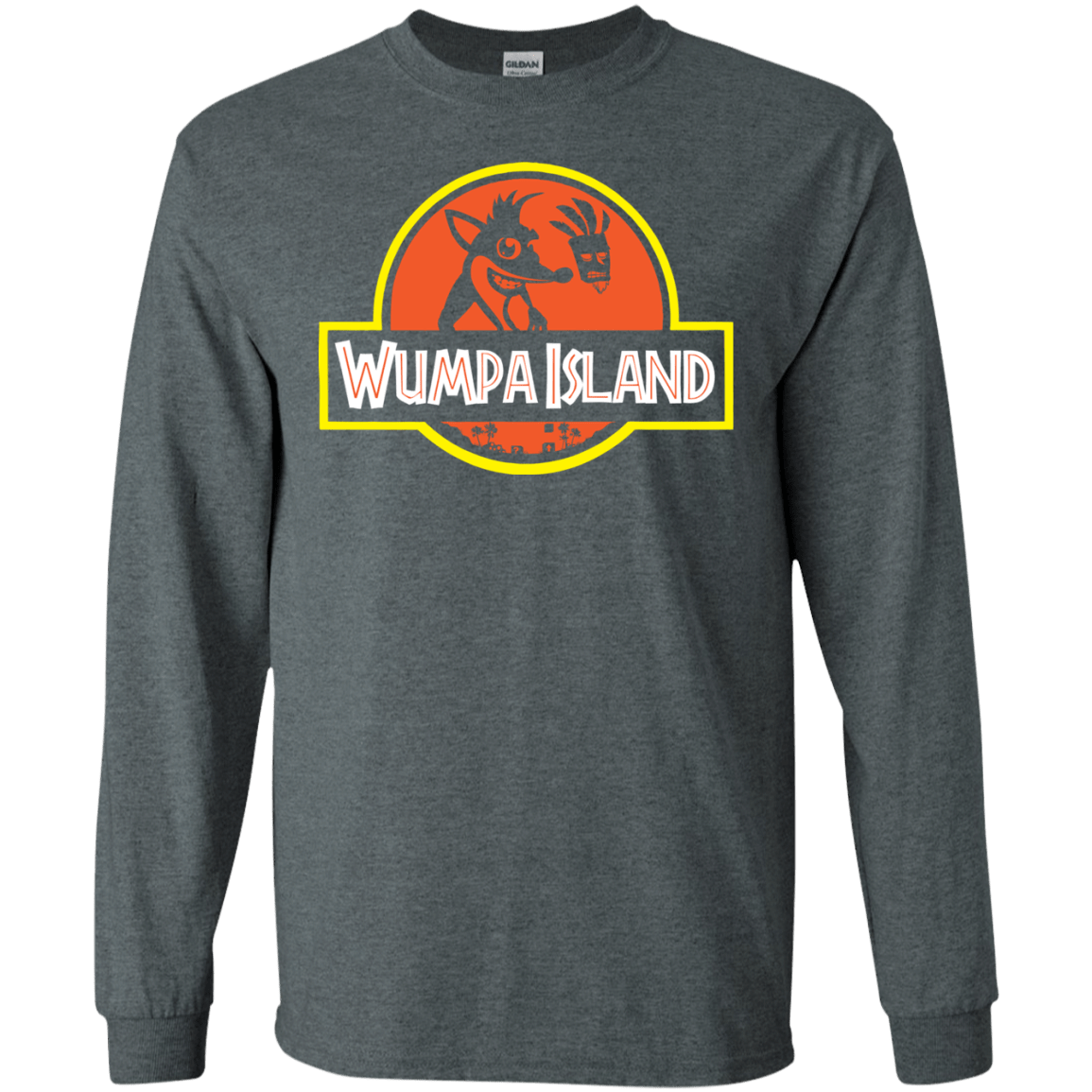 Wumpa Island Men's Long Sleeve T-Shirt