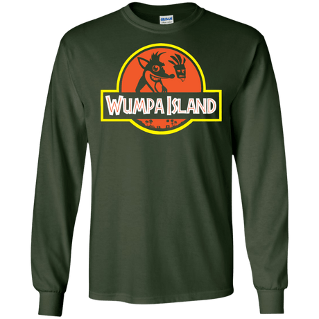 Wumpa Island Men's Long Sleeve T-Shirt