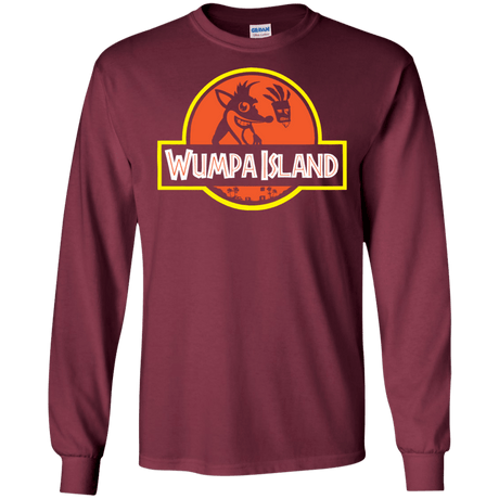 Wumpa Island Men's Long Sleeve T-Shirt