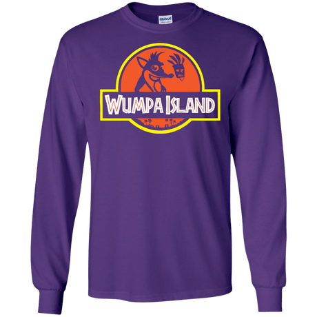 Wumpa Island Men's Long Sleeve T-Shirt