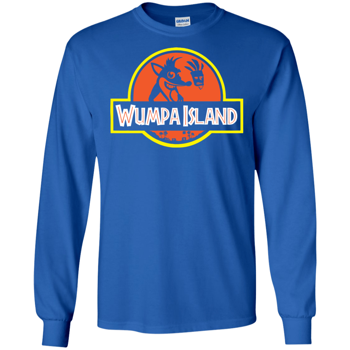 Wumpa Island Men's Long Sleeve T-Shirt