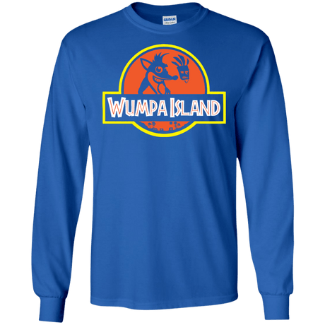 Wumpa Island Men's Long Sleeve T-Shirt