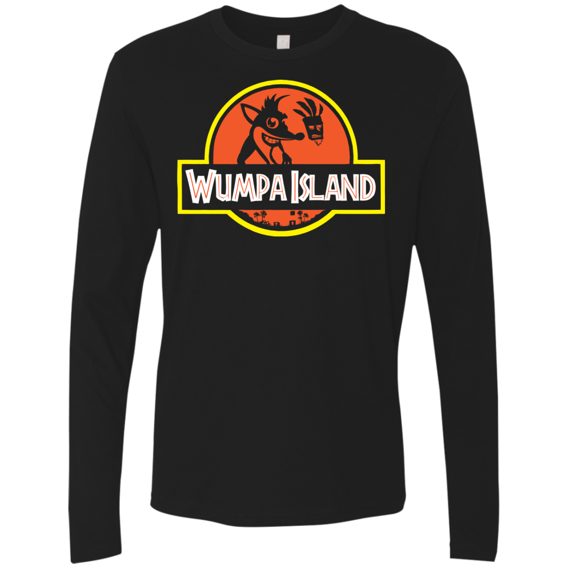 Wumpa Island Men's Premium Long Sleeve