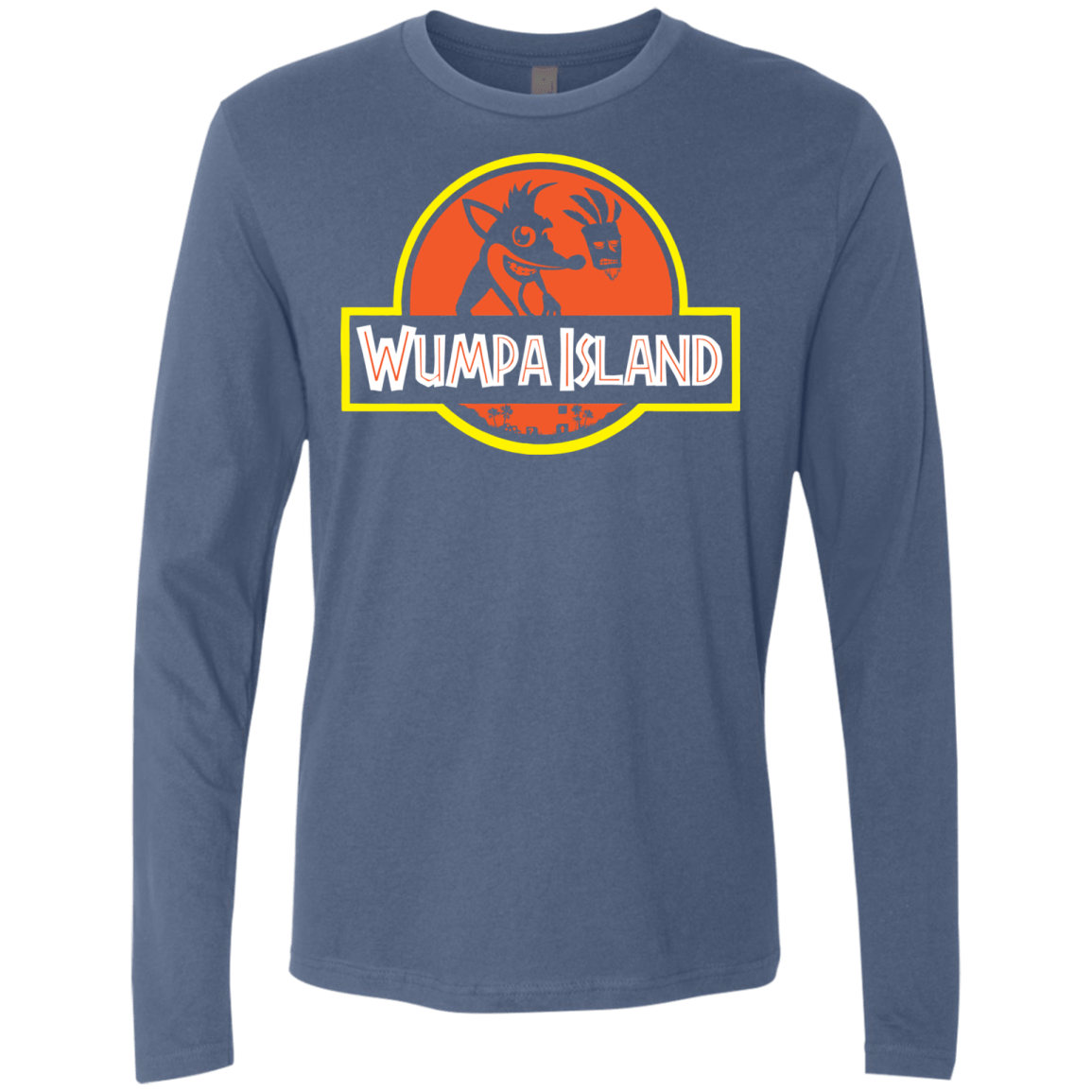 Wumpa Island Men's Premium Long Sleeve