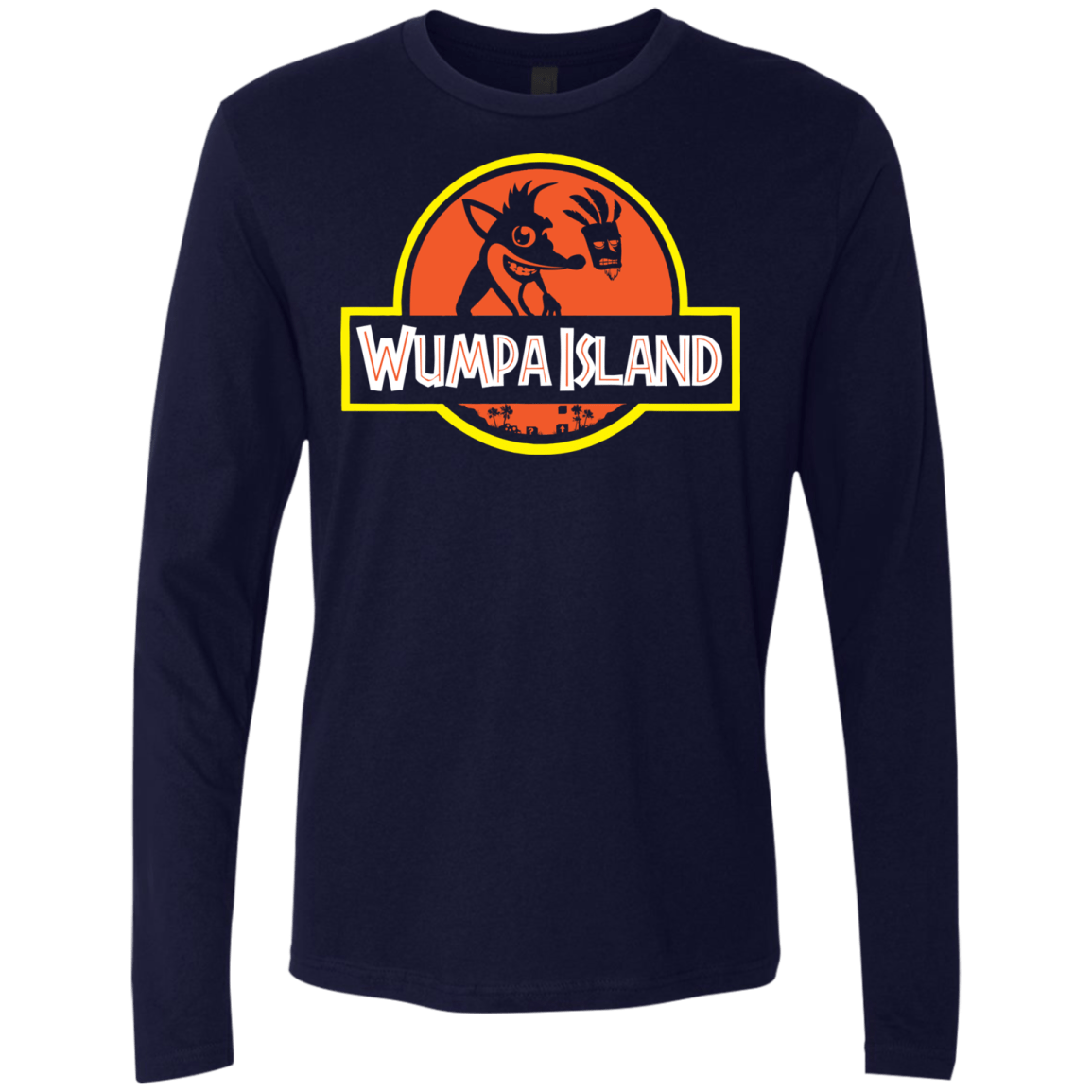 Wumpa Island Men's Premium Long Sleeve