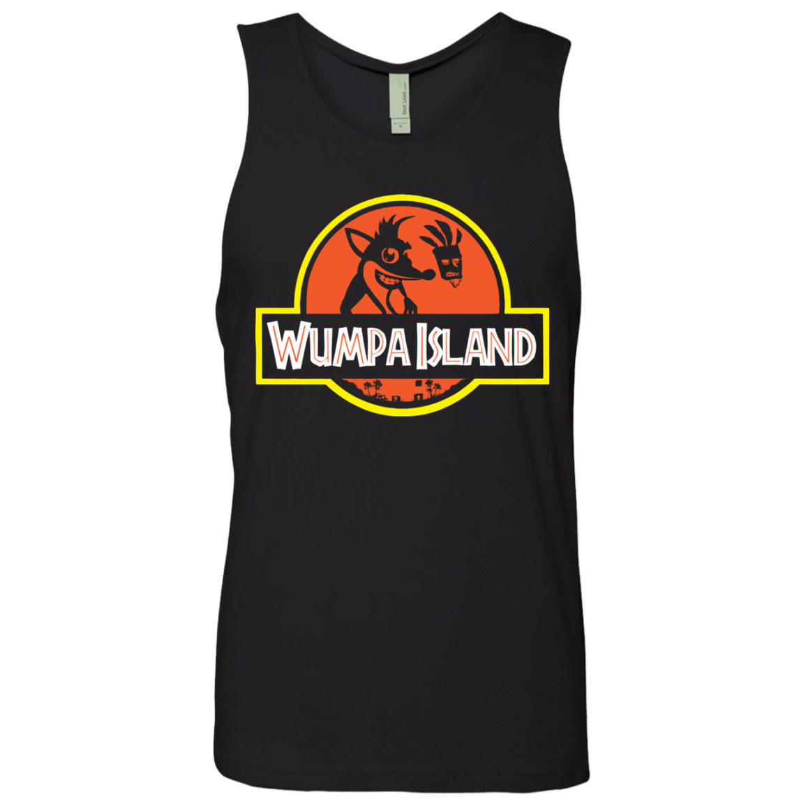 T-Shirts Black / S Wumpa Island Men's Premium Tank Top