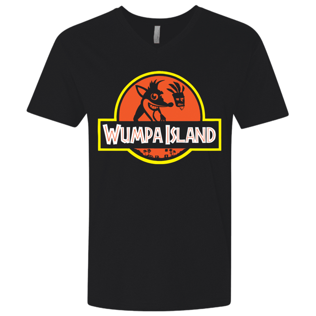 T-Shirts Black / X-Small Wumpa Island Men's Premium V-Neck