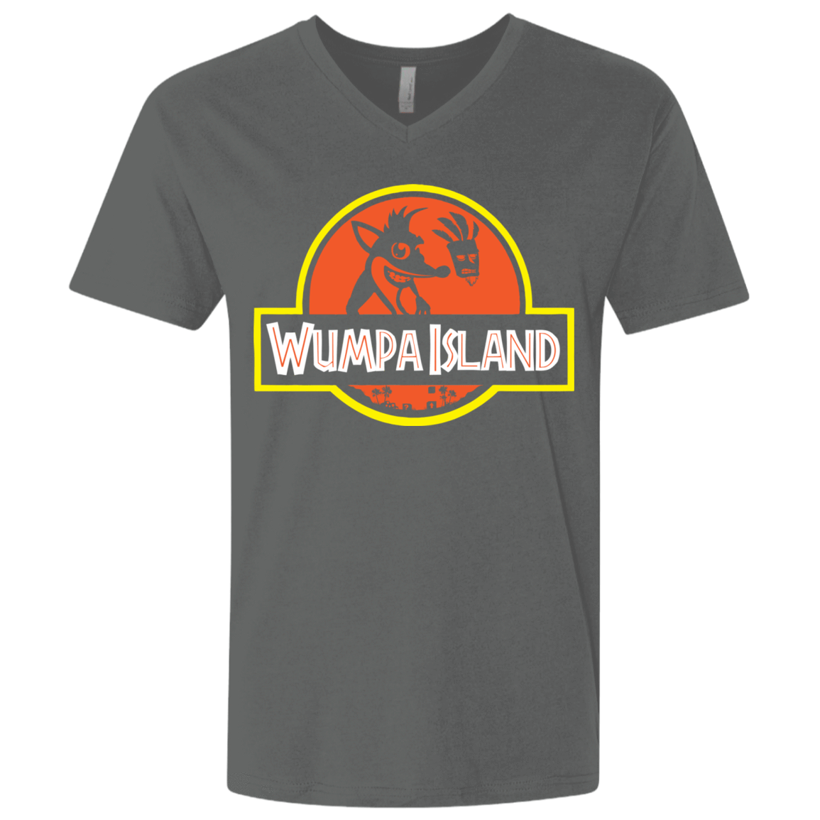 T-Shirts Heavy Metal / X-Small Wumpa Island Men's Premium V-Neck