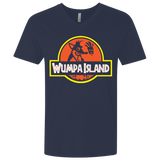 T-Shirts Midnight Navy / X-Small Wumpa Island Men's Premium V-Neck