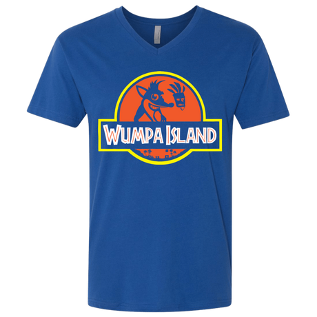 T-Shirts Royal / X-Small Wumpa Island Men's Premium V-Neck