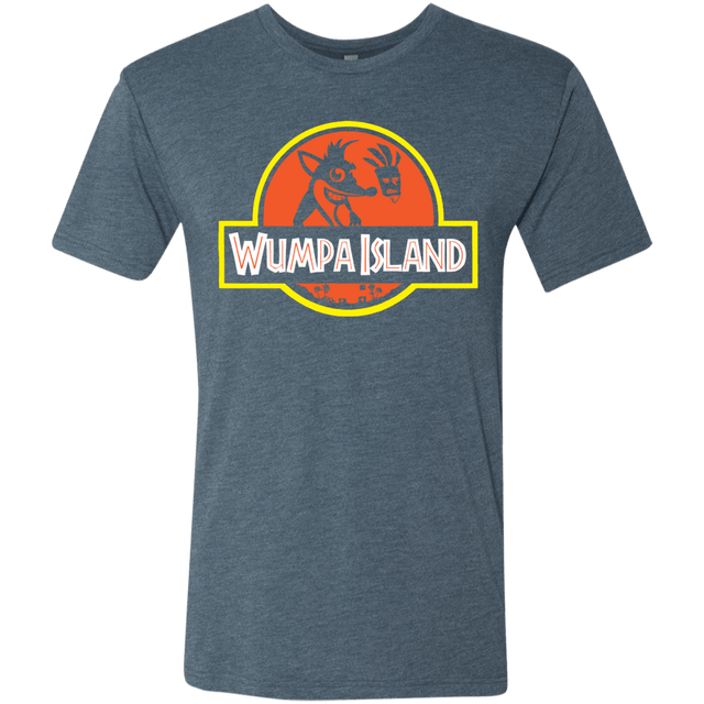 T-Shirts Indigo / S Wumpa Island Men's Triblend T-Shirt