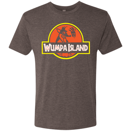 T-Shirts Macchiato / S Wumpa Island Men's Triblend T-Shirt
