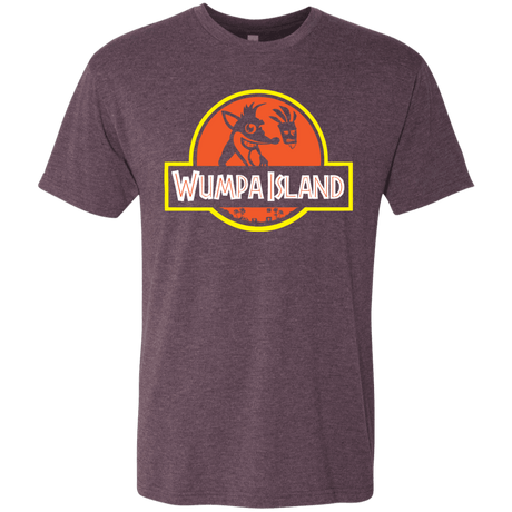 T-Shirts Vintage Purple / S Wumpa Island Men's Triblend T-Shirt