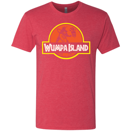 T-Shirts Vintage Red / S Wumpa Island Men's Triblend T-Shirt